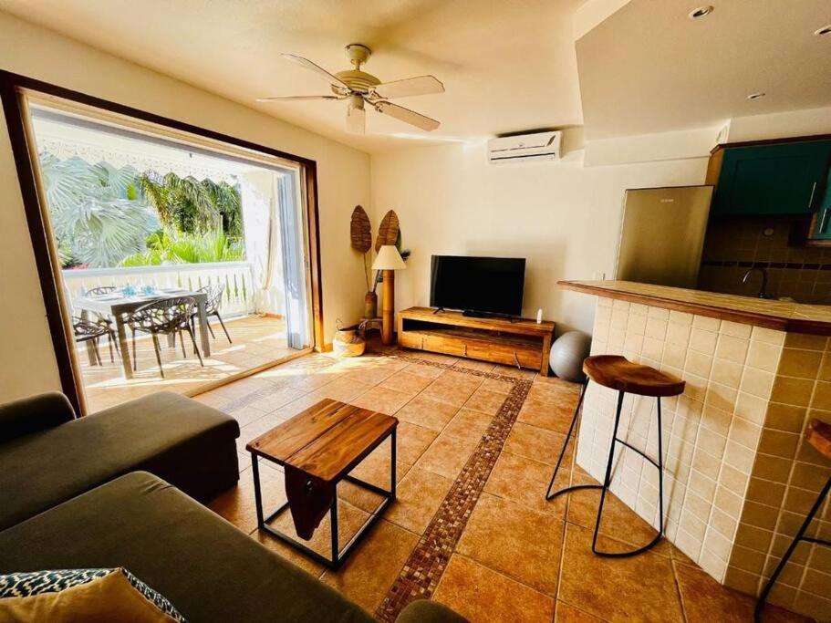 Le Palmier Bleu, Cocon Tropical, Plage & Piscine Anse Marcel المظهر الخارجي الصورة